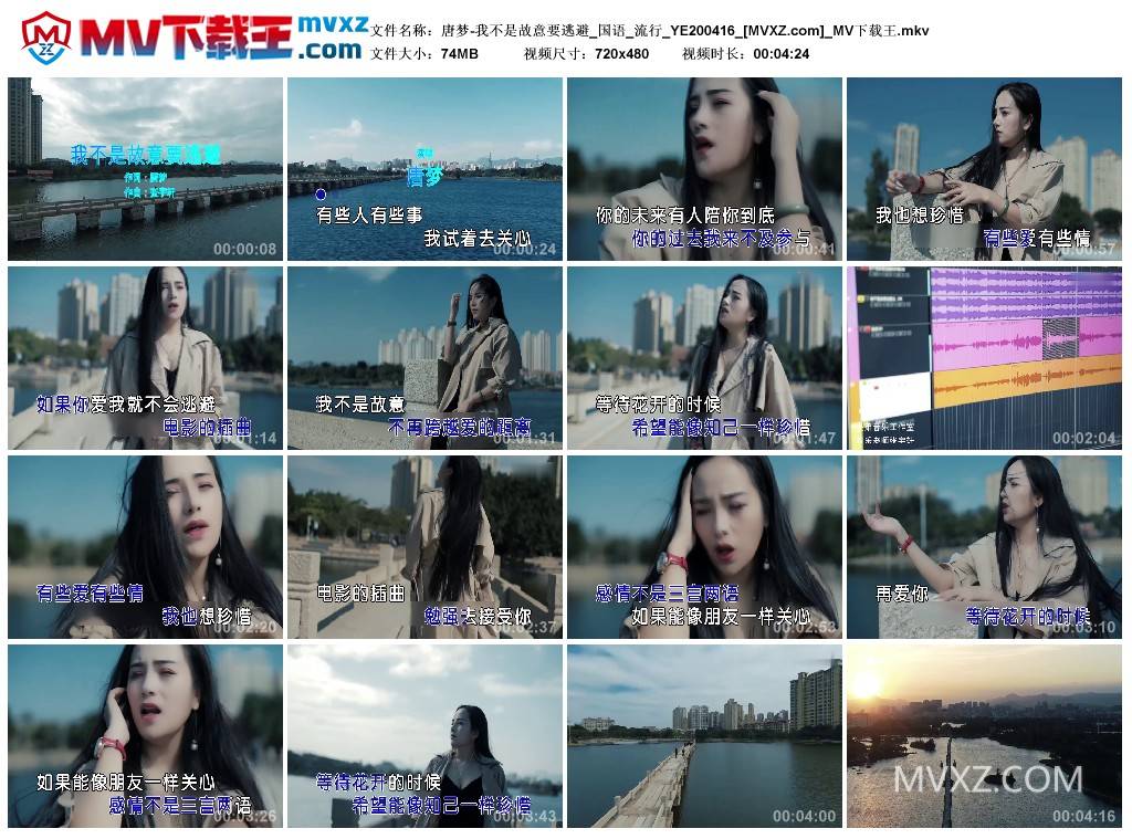 唐梦-我不是故意要逃避_国语_流行_YE200416